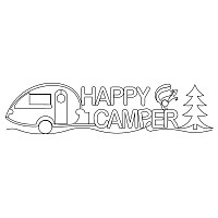 happy camper border 001